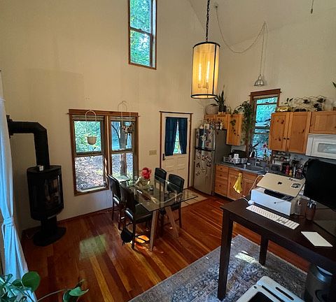 Kitchen and workspace