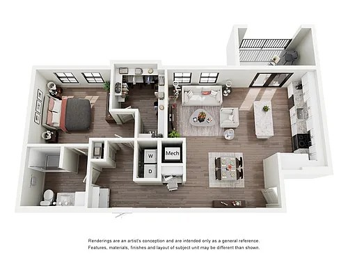 Floor plan A3B