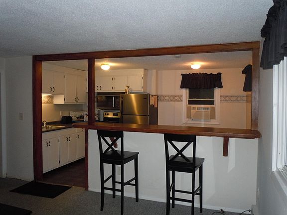 counter and bar stools