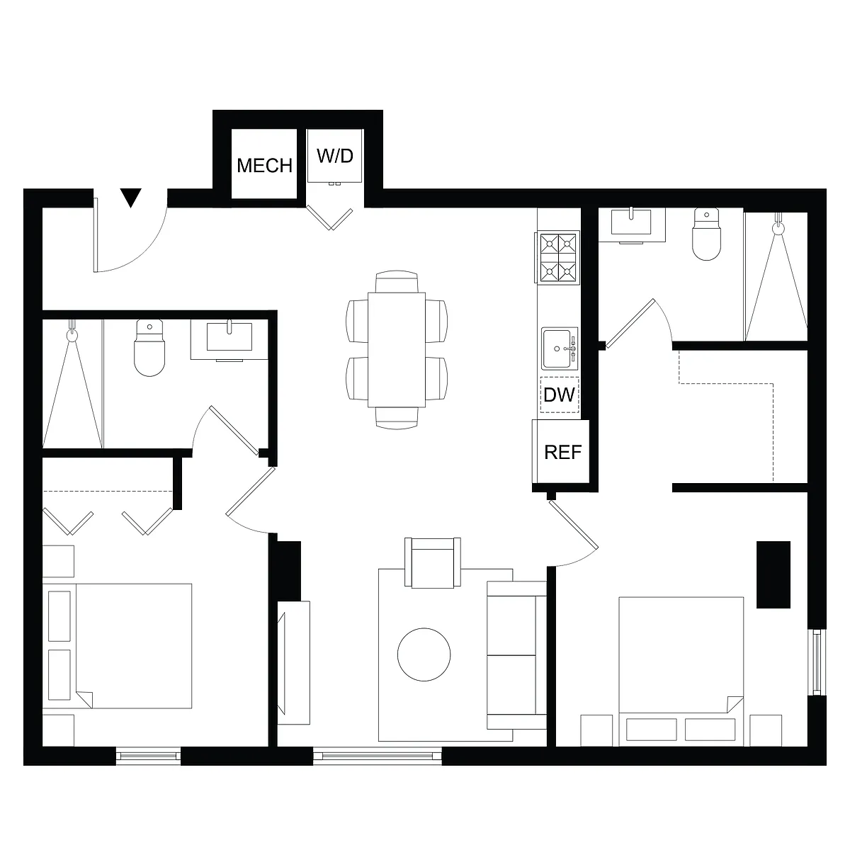 Floor plan B2