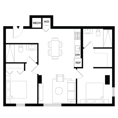 Floor plan B2