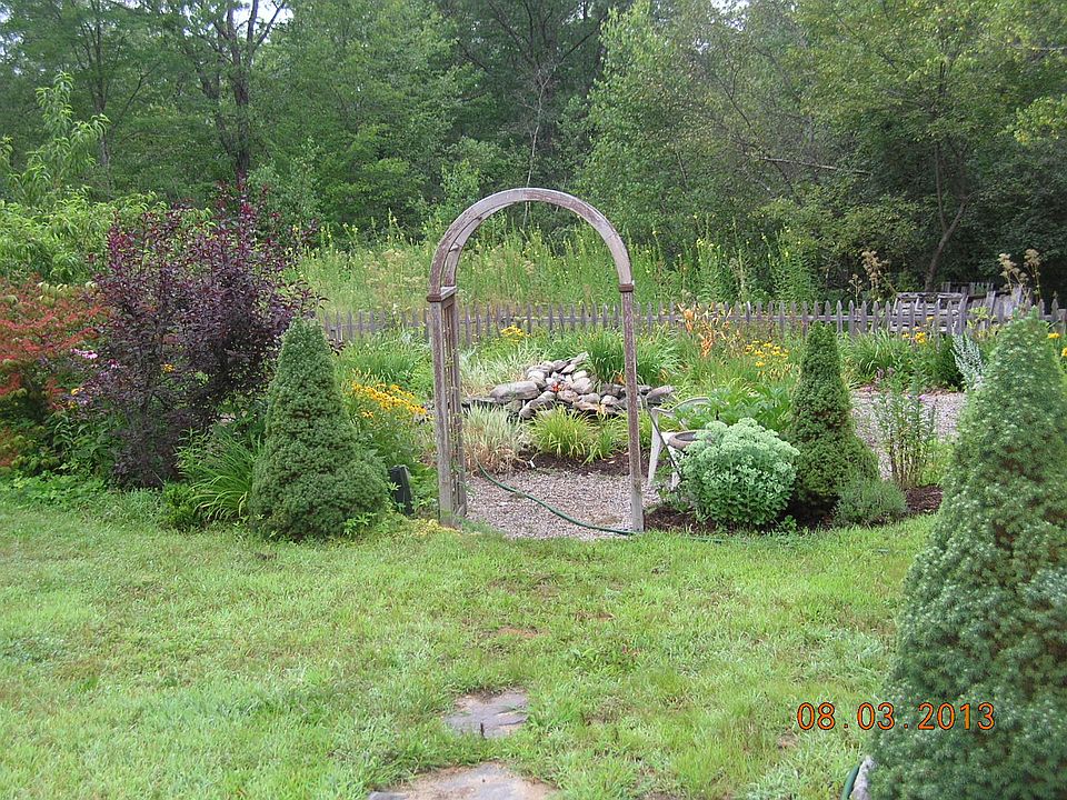 Back yard pond/garden