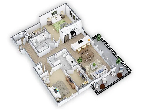 Floor plan Distinctive