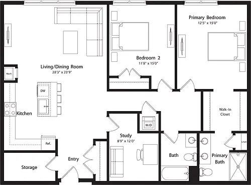 Floor plan B9D