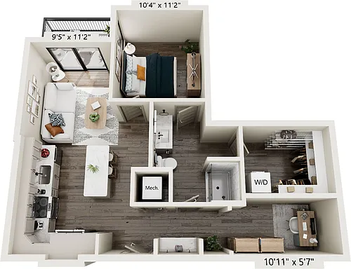 Floor plan A42