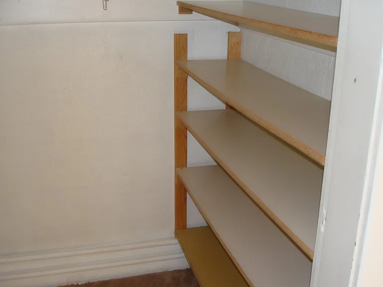 Storage Shelving in Third Bedroom
