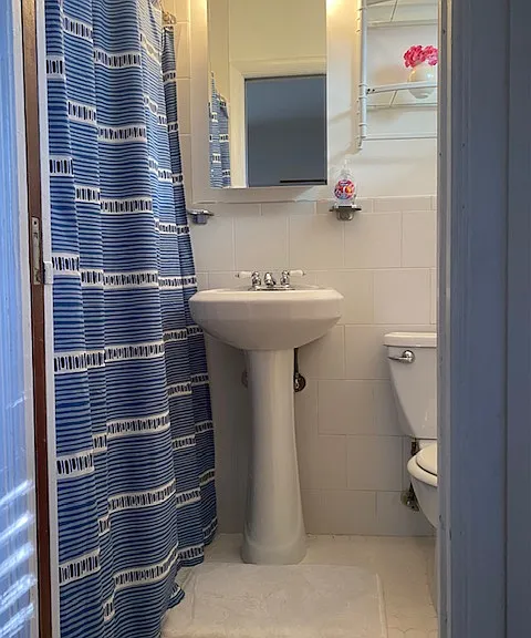 Full bath with stall shower