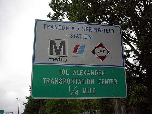 <1 Mile to Franconia Metro/VRE and Metro Bus stop