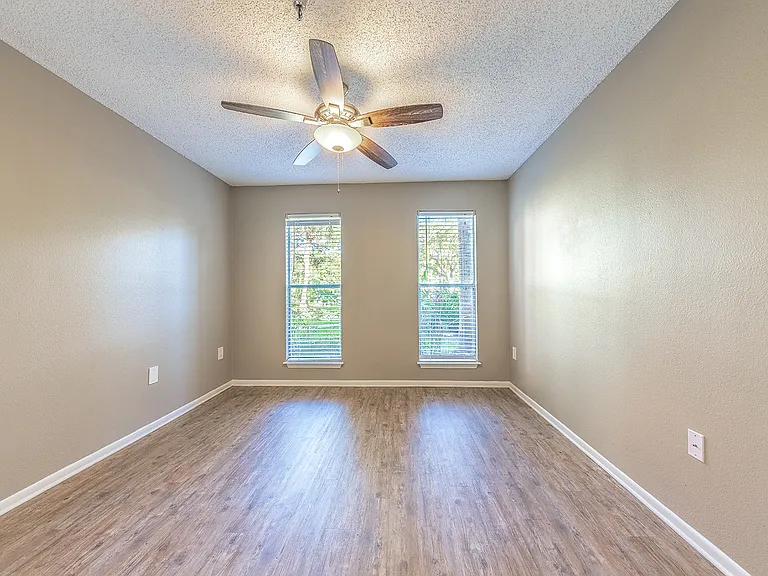 Dual bedroom windows