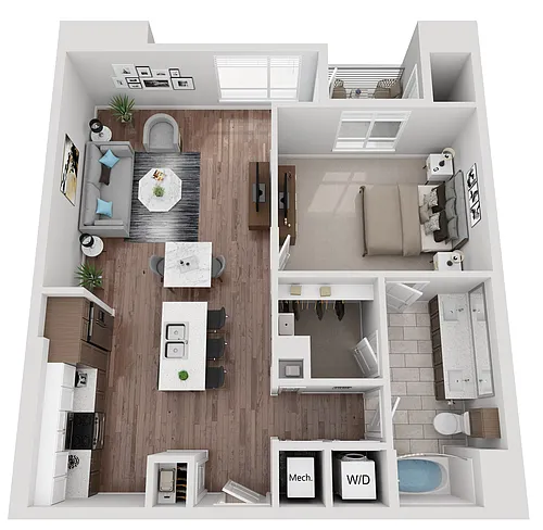 Floor plan A09