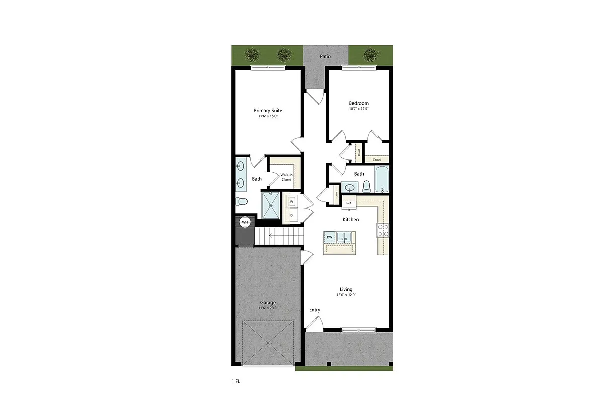 Floor plan Myrtle