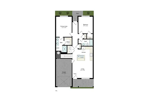 Floor plan Myrtle
