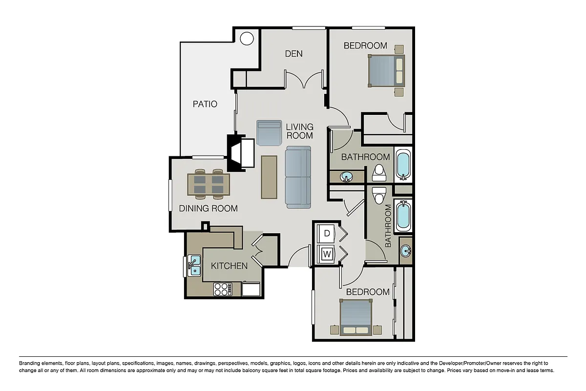 Floor plan Torrey Pines