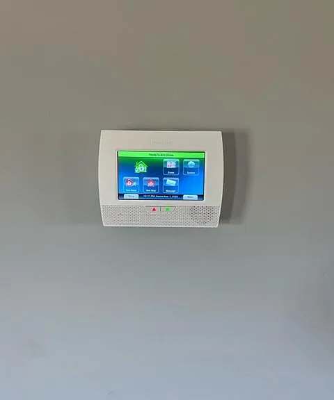 House comes with Honeywell security system (monitoring not included)