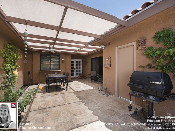 Covered courtyard entry 