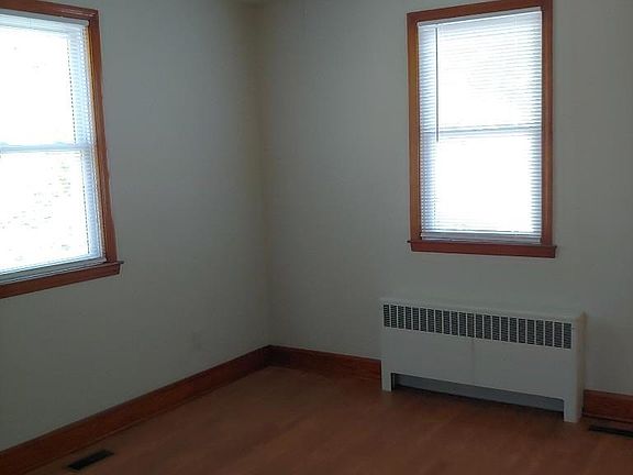 Front Bedroom with hardwood floors.