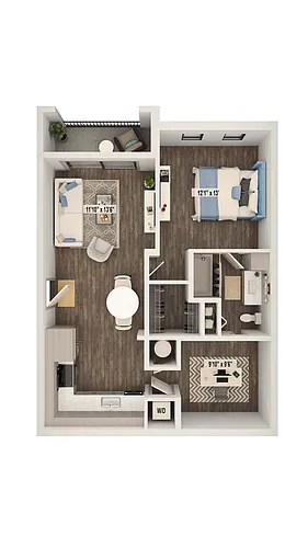 Floor plan Amzie