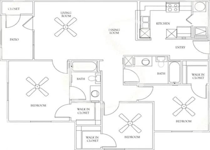 Floor plan PLAN C2