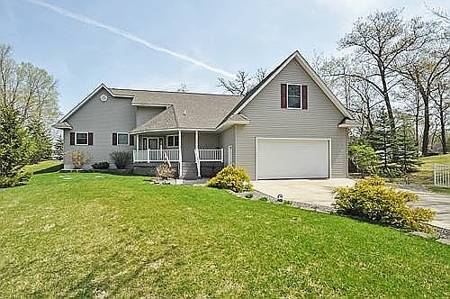 Heated attached garage