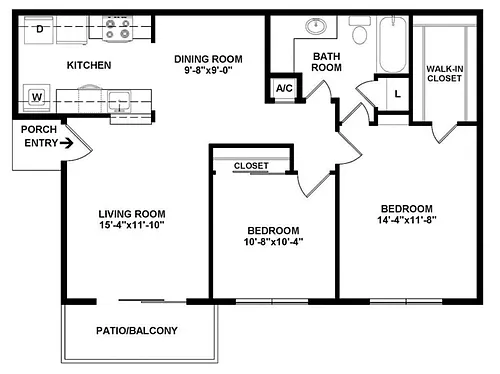 Floor plan B1