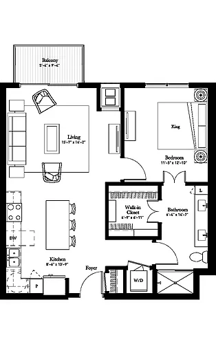 Floor plan Phlox (A6.4)