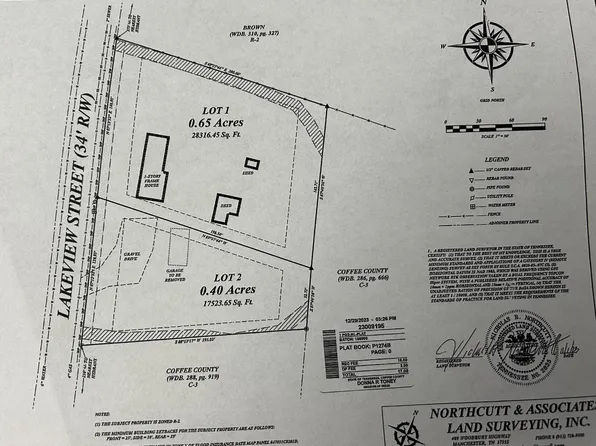 0 Lakeview St Lot 2, Manchester, TN 37355