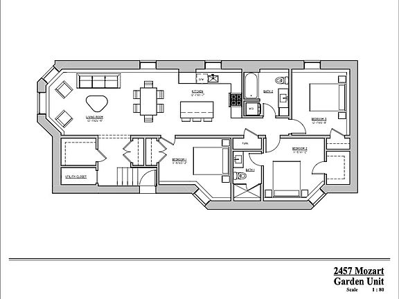 2nd image of 2457 N Mozart St #G