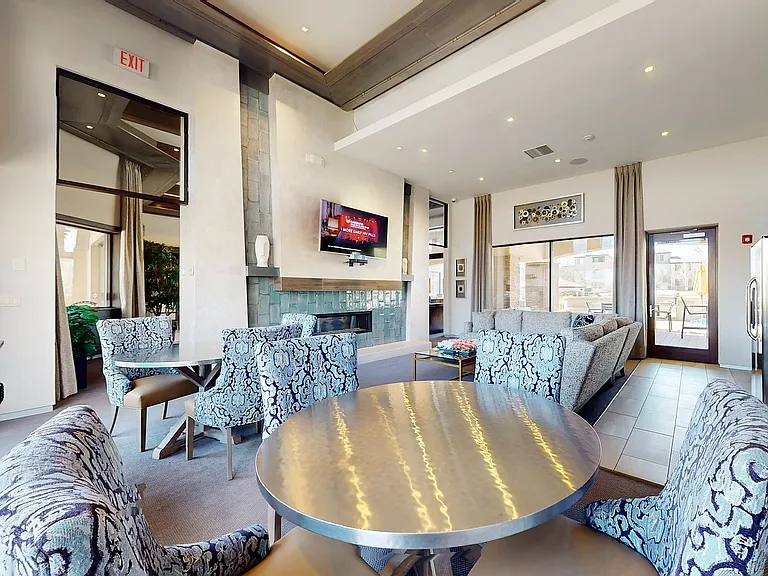 Experience elegance and comfort in this beautifully designed lounge area.