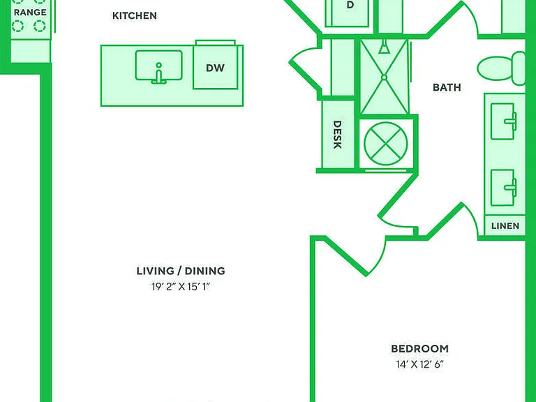 A5 floor plan West End