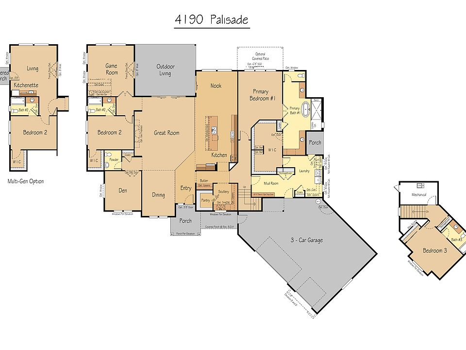 Palisade F Plan, Benston Landing, Graham, WA 98338 Zillow