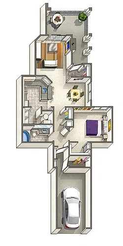 Floor plan Summit Renovated