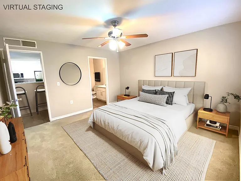 Master bedroom with ensuite bath