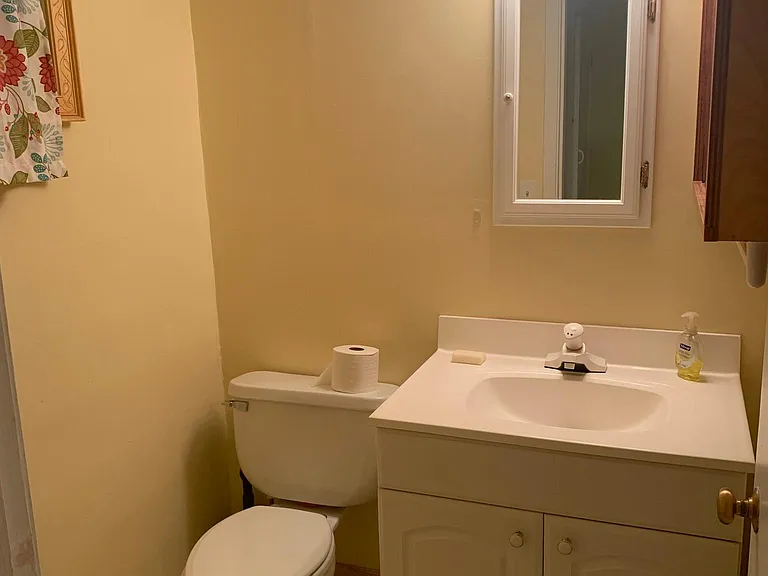 basement half bath