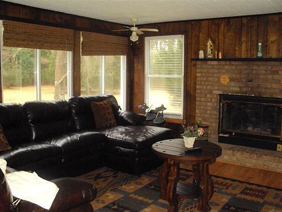 Den with Fireplace