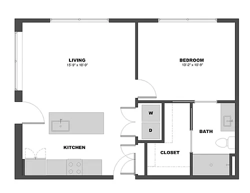 Floor plan A1