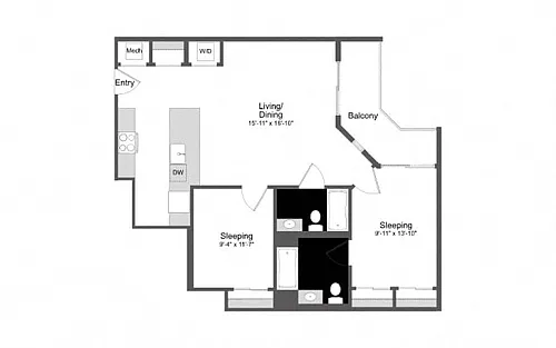 Floor plan E-JR
