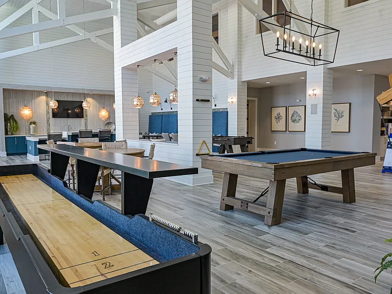 Game Room at Hawthorne at Indy West in Wilmington, NC