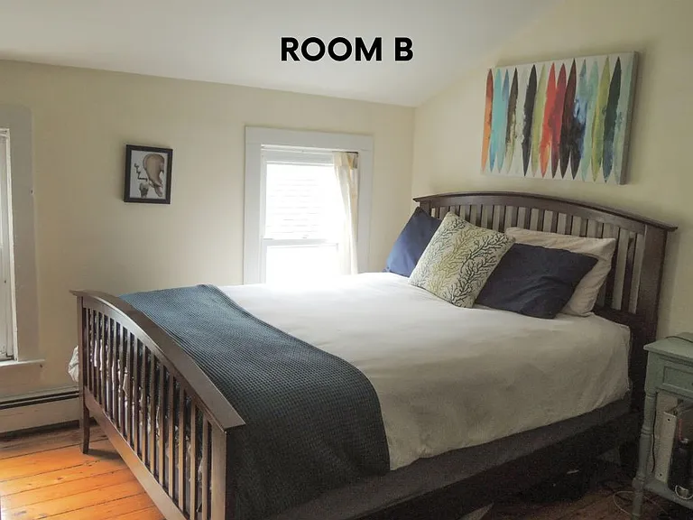 This is the bedroom currently available