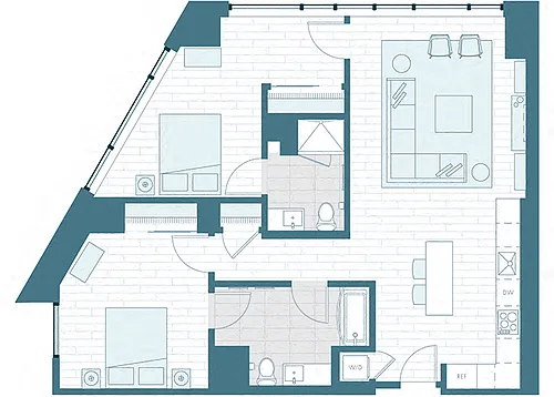Floor plan B7
