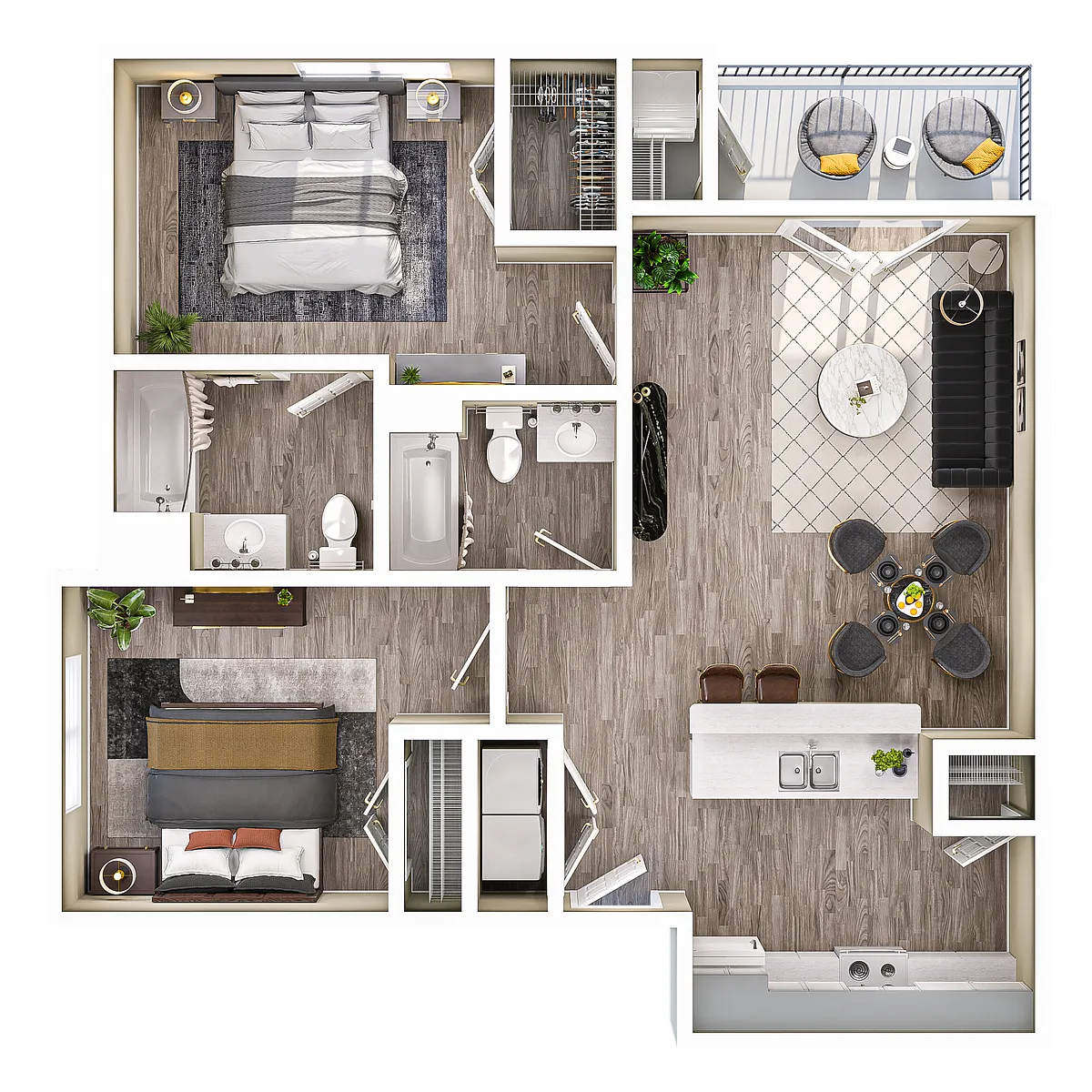 Floor plan B2B