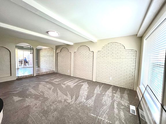 Living room looking towards the dining room