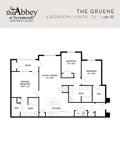 Floor plan The Gruene