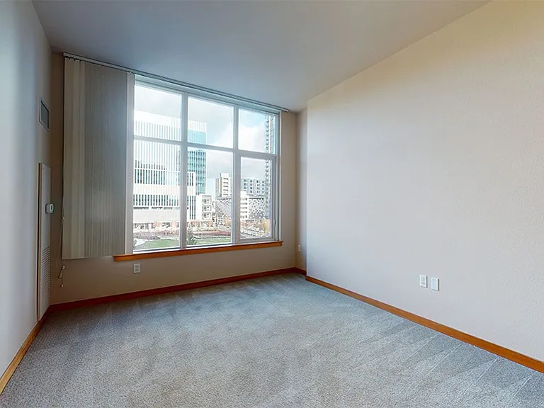 Spacious apartment Bedroom with Large Closet.