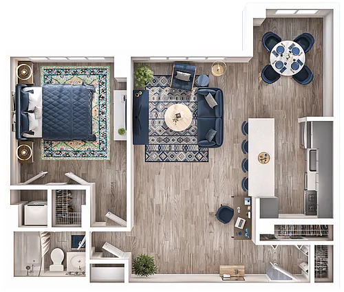 Floor plan A1B
