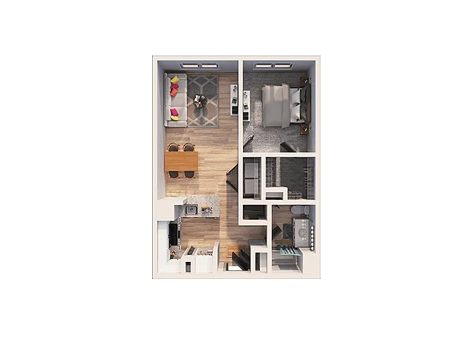 Floor plan A1B