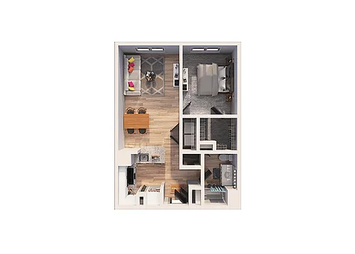 Floor plan A1B