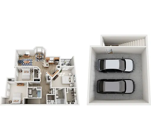 Floor plan Western