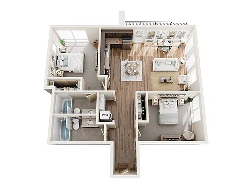 Floor plan D1