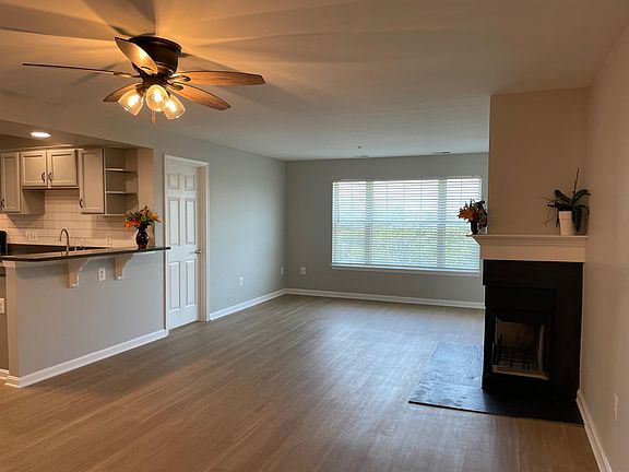 Living area view from entry hall