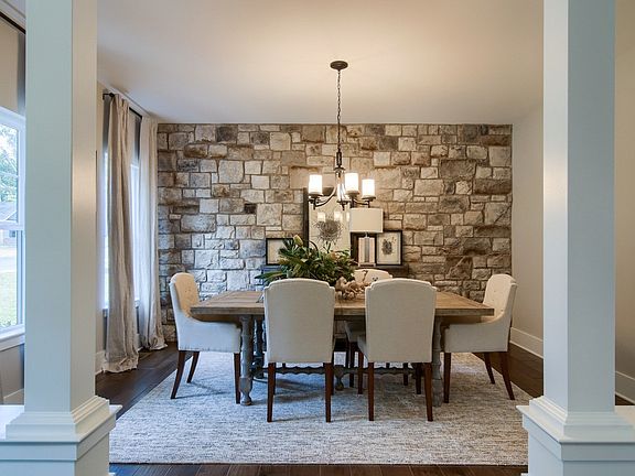 Dining Room of the Steitz Model from Garman Builders